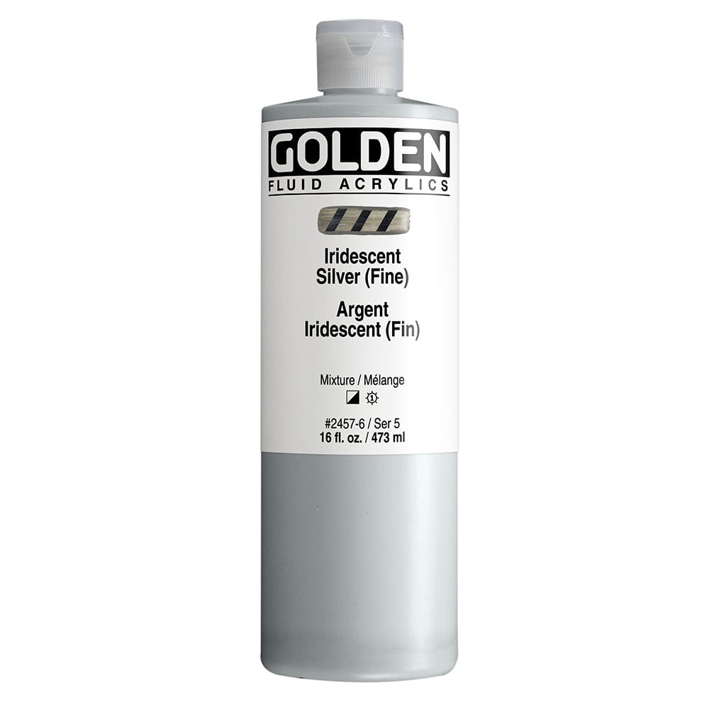 Golden Fluid 473ml Iridescent Silver (Fine)