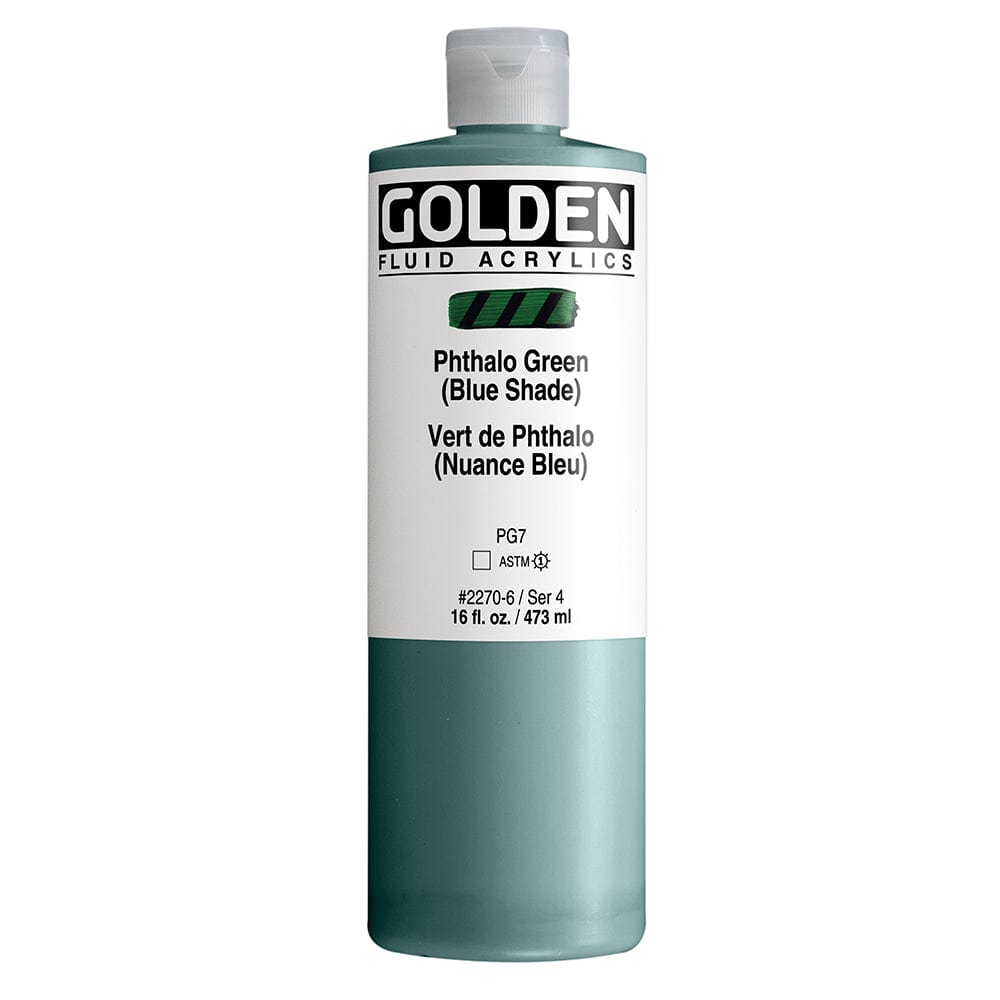 Golden Fluid 473ml Phthalo Green (Blue Shade)