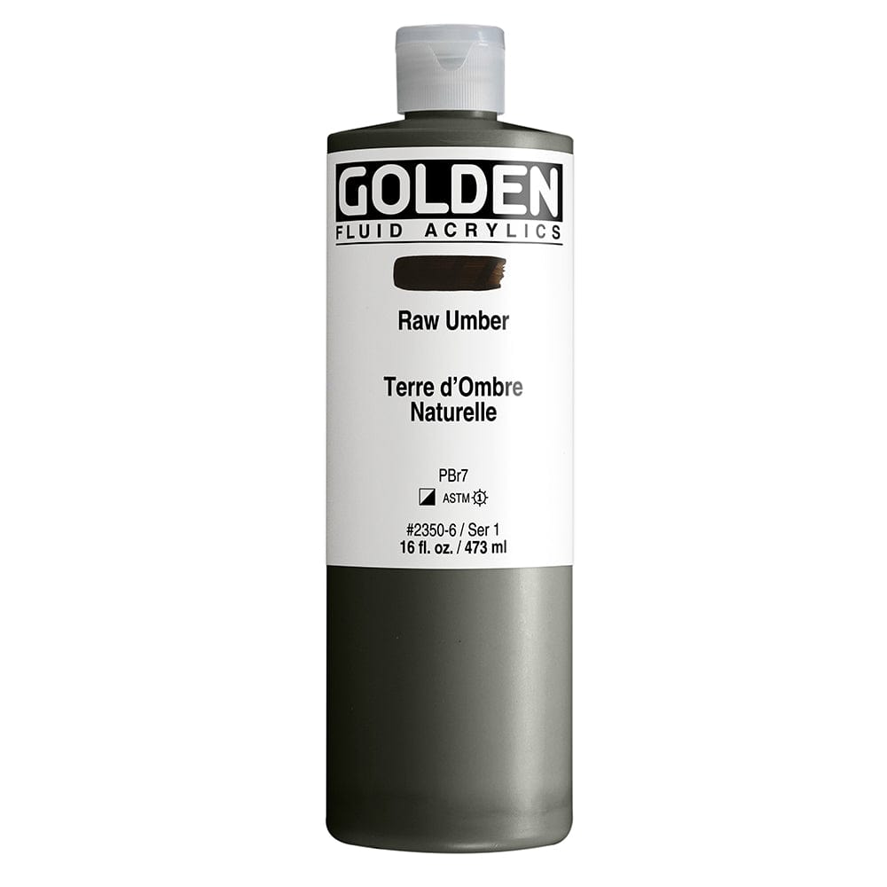 Golden Fluid 473ml Raw Umber