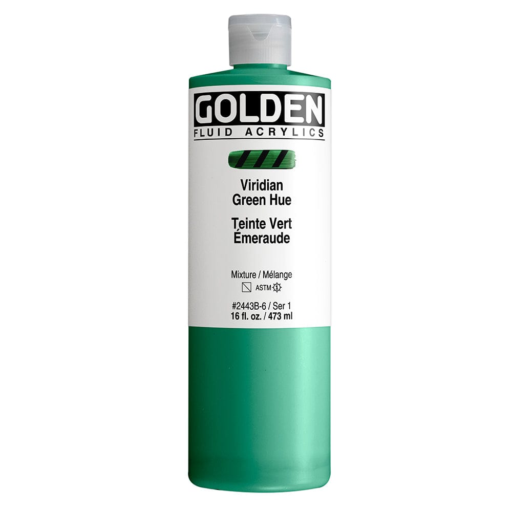 Golden Fluid 473ml Viridian Green Hue