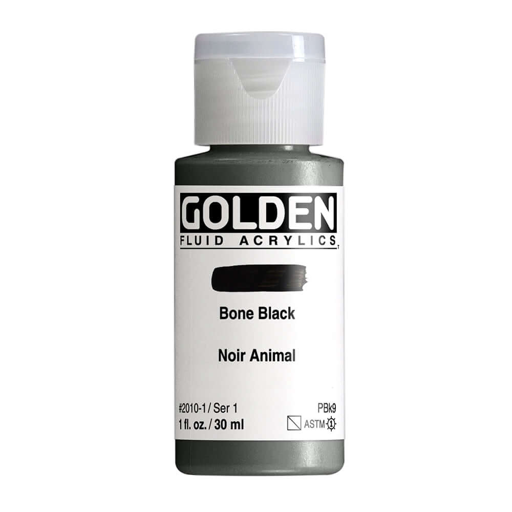 Golden Fluid Bone Black