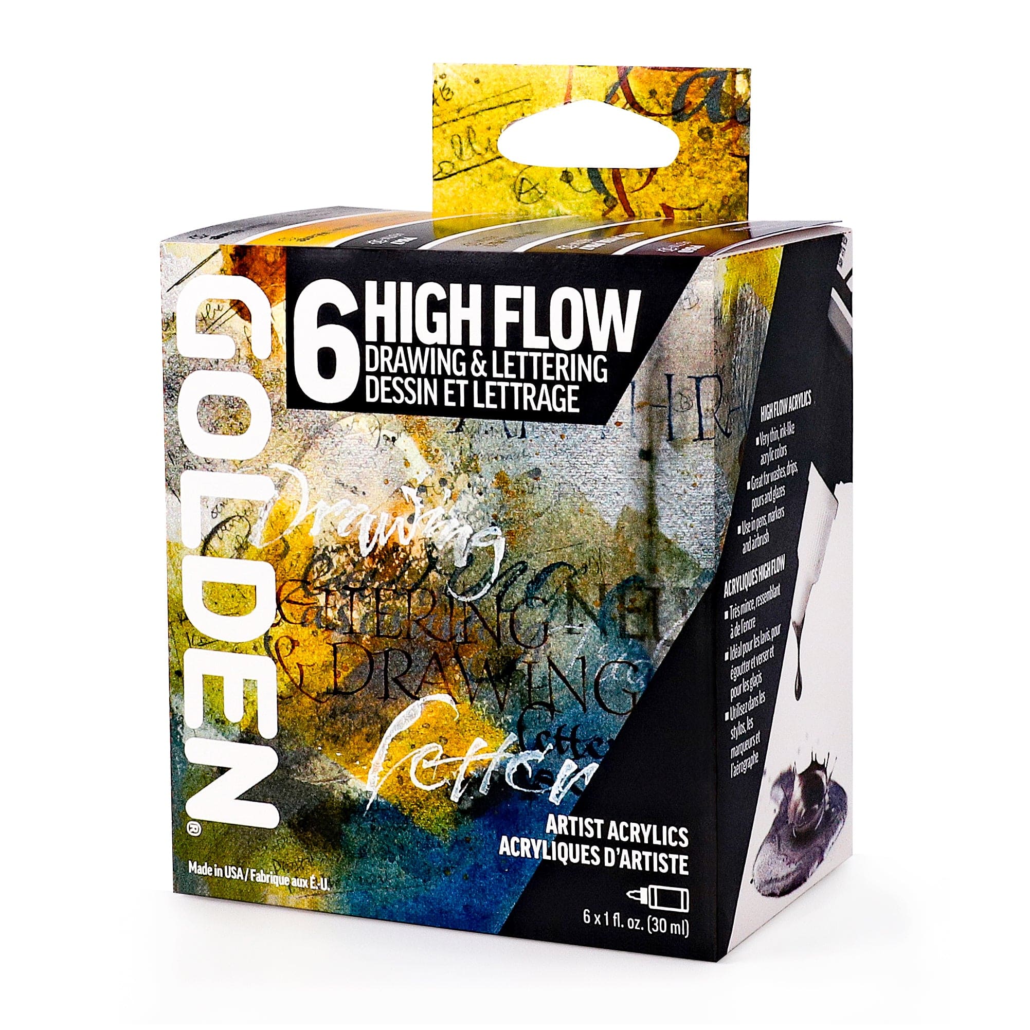 Golden GOLDEN High Flow Drawing & Lettering sæt 948