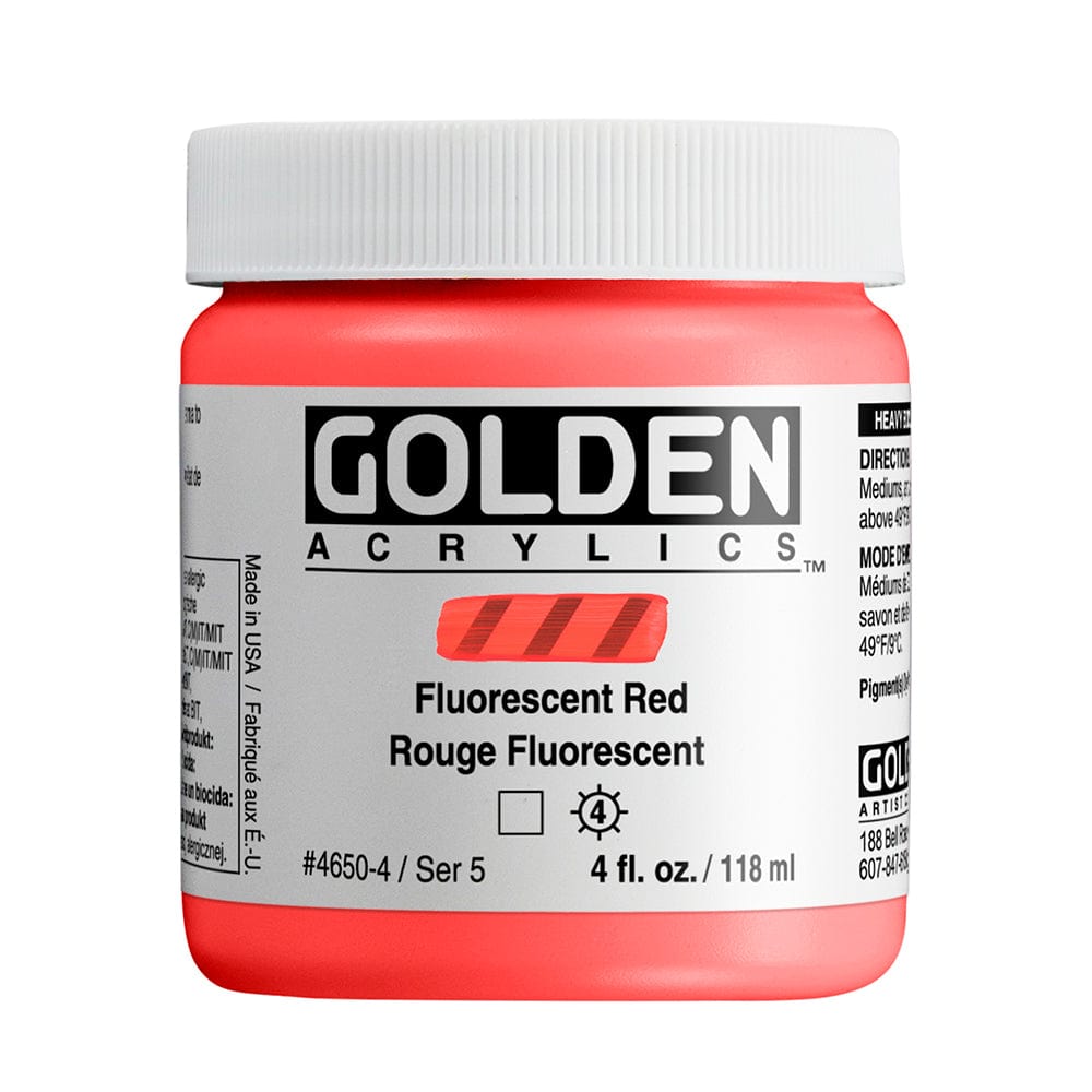 Golden Heavy Body 118ml Fluorescent Red