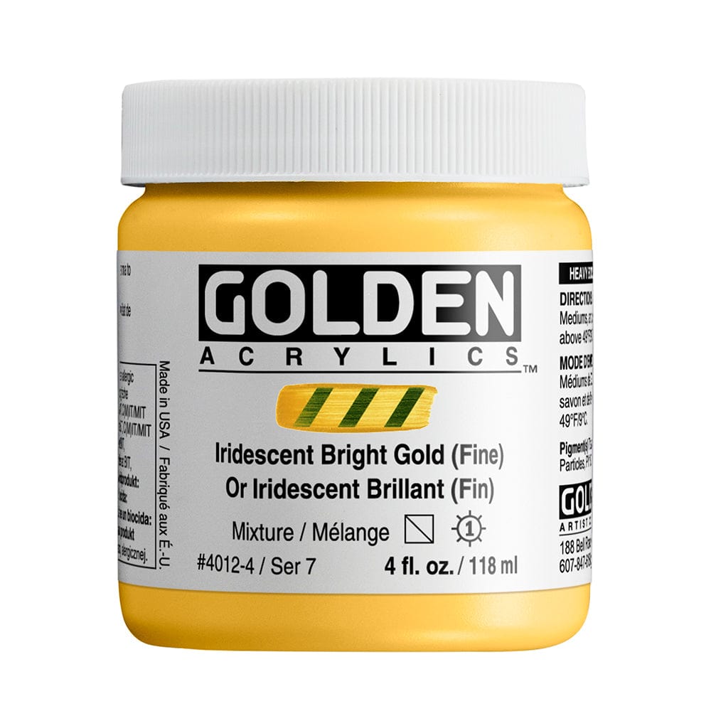 Golden Heavy Body 118ml Iridescent Bright Gold (Fine)