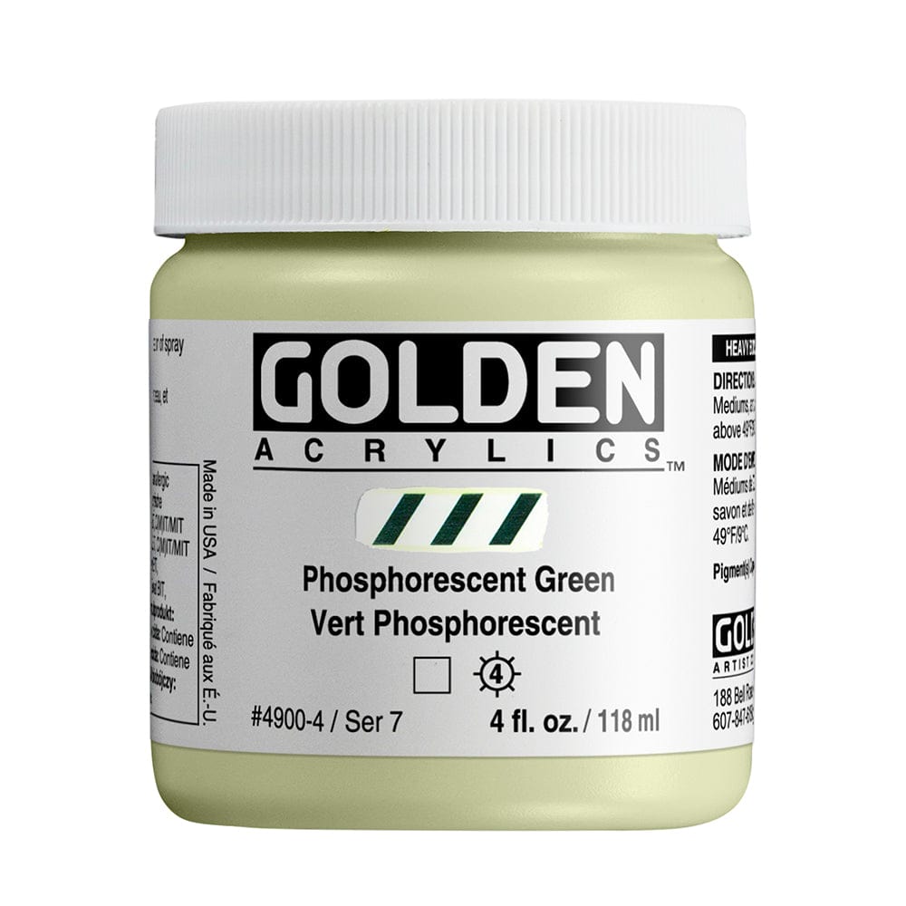 Golden Heavy Body 118ml Phosphorescent Green
