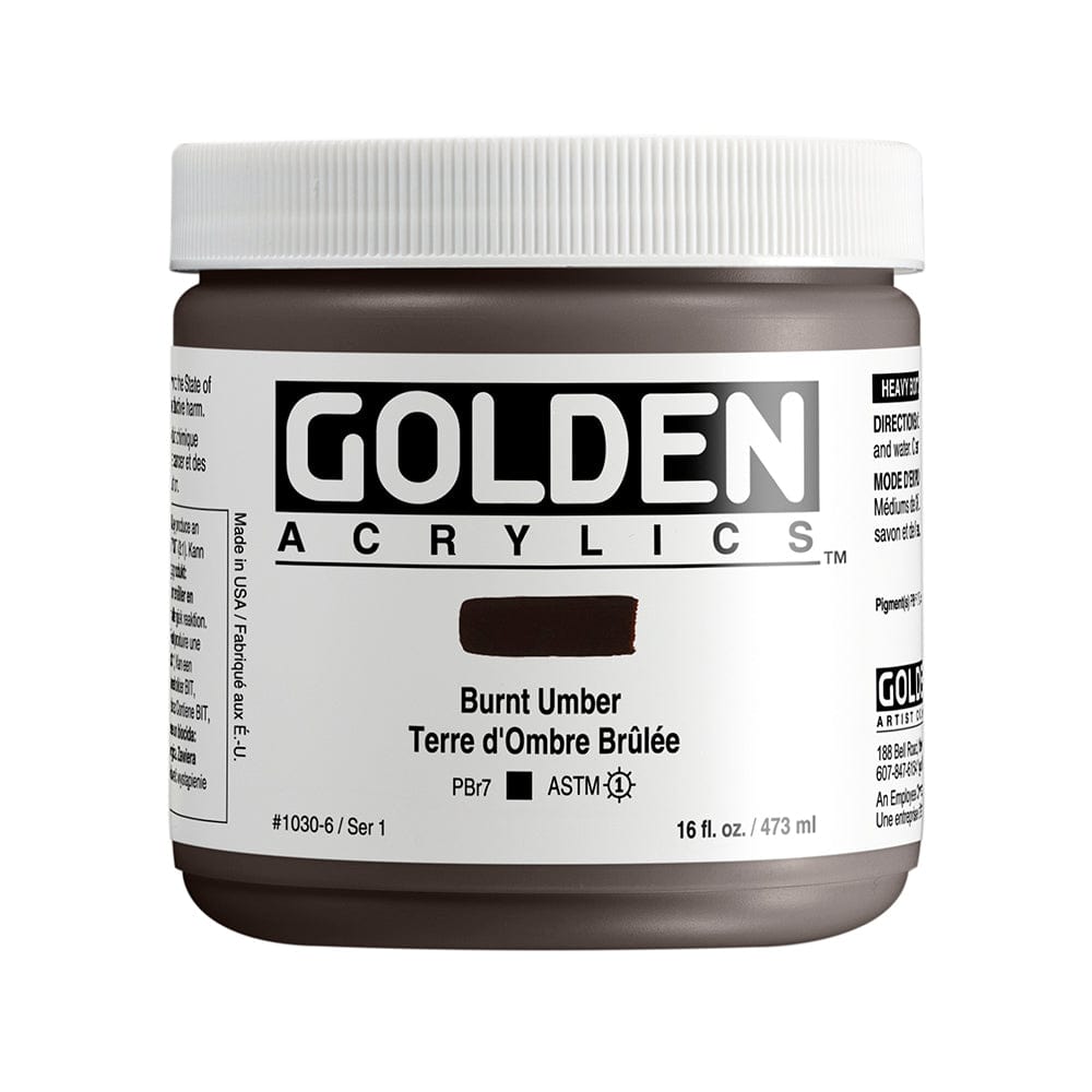 Golden Heavy Body 473ml Burnt Umber