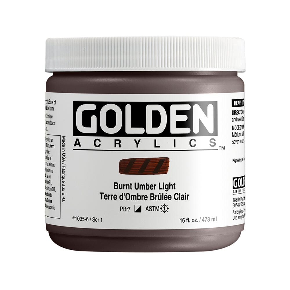 Golden Heavy Body 473ml Burnt Umber Light