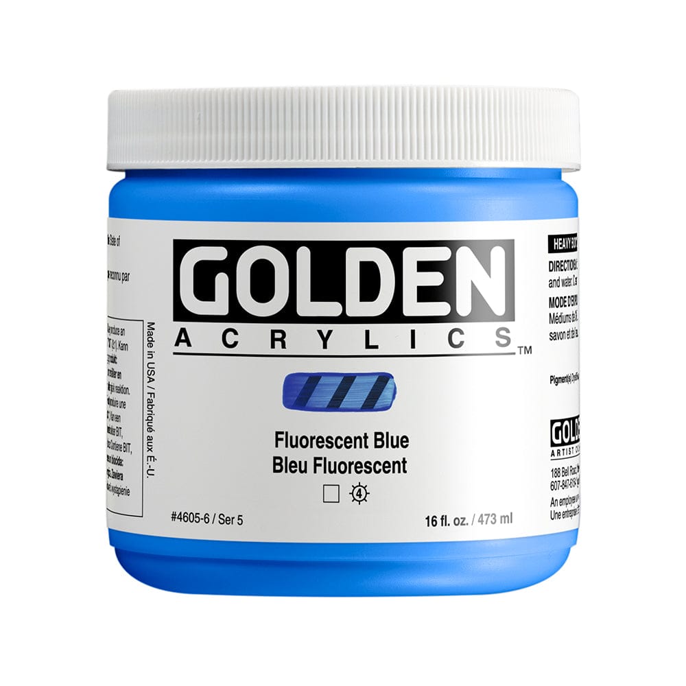 Golden Heavy Body 473ml Fluorescent Blue