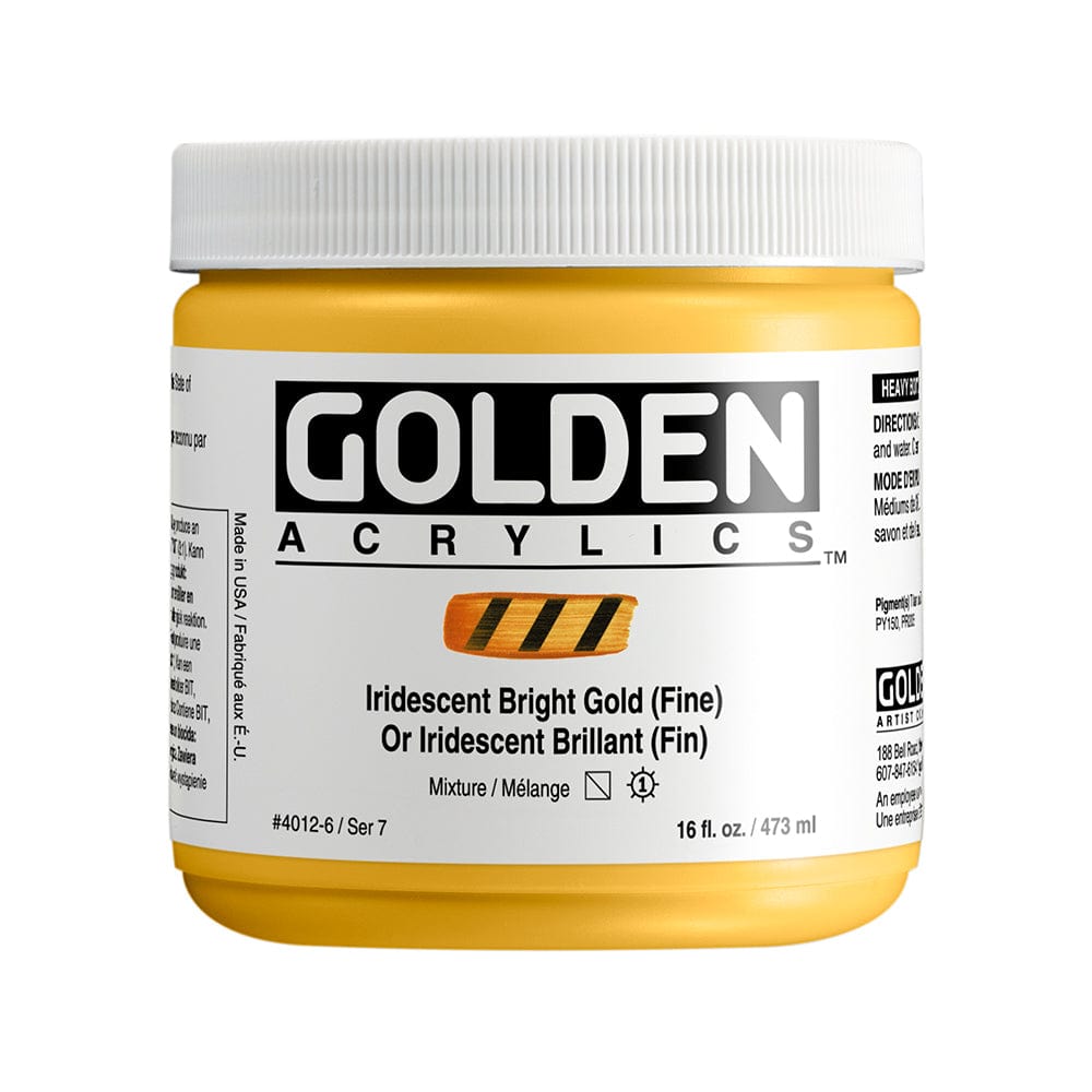 Golden Heavy Body 473ml Iridescent Bright Gold (Fine)