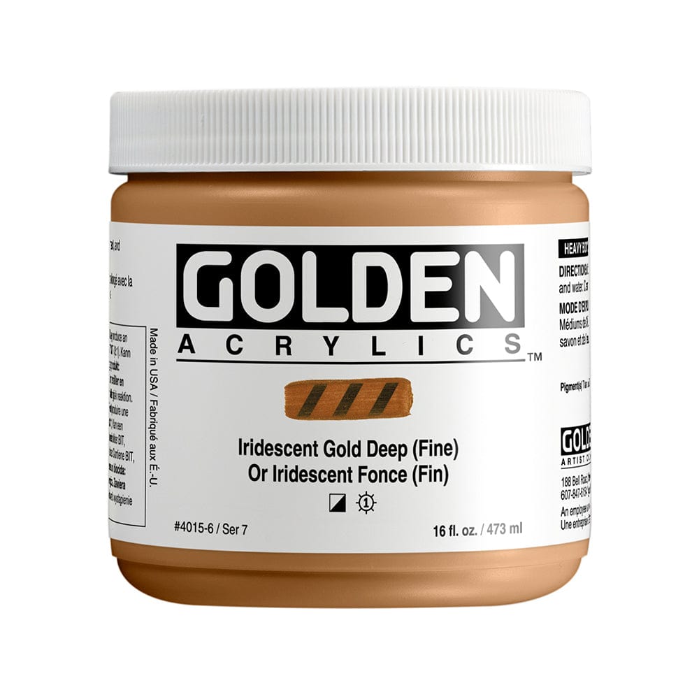 Golden Heavy Body 473ml Iridescent Gold Deep (Fine)