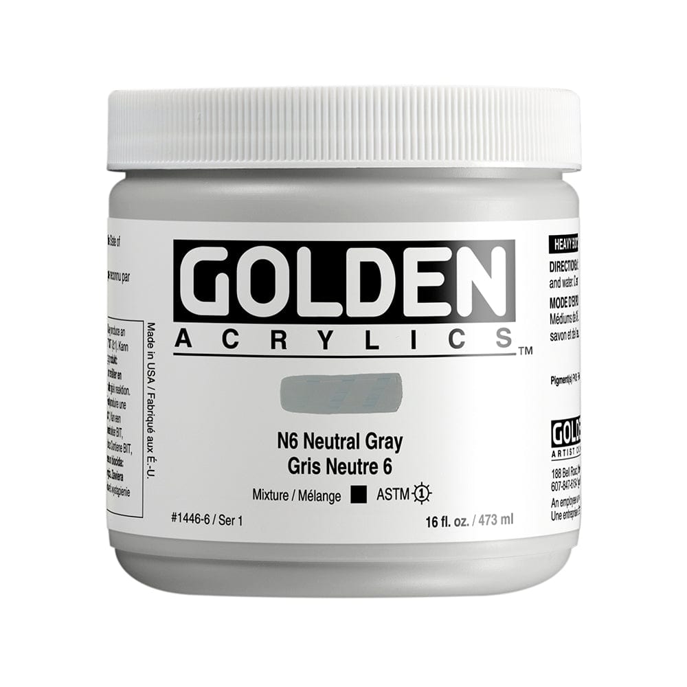 Golden Heavy Body 473ml N6 Neutral Gray