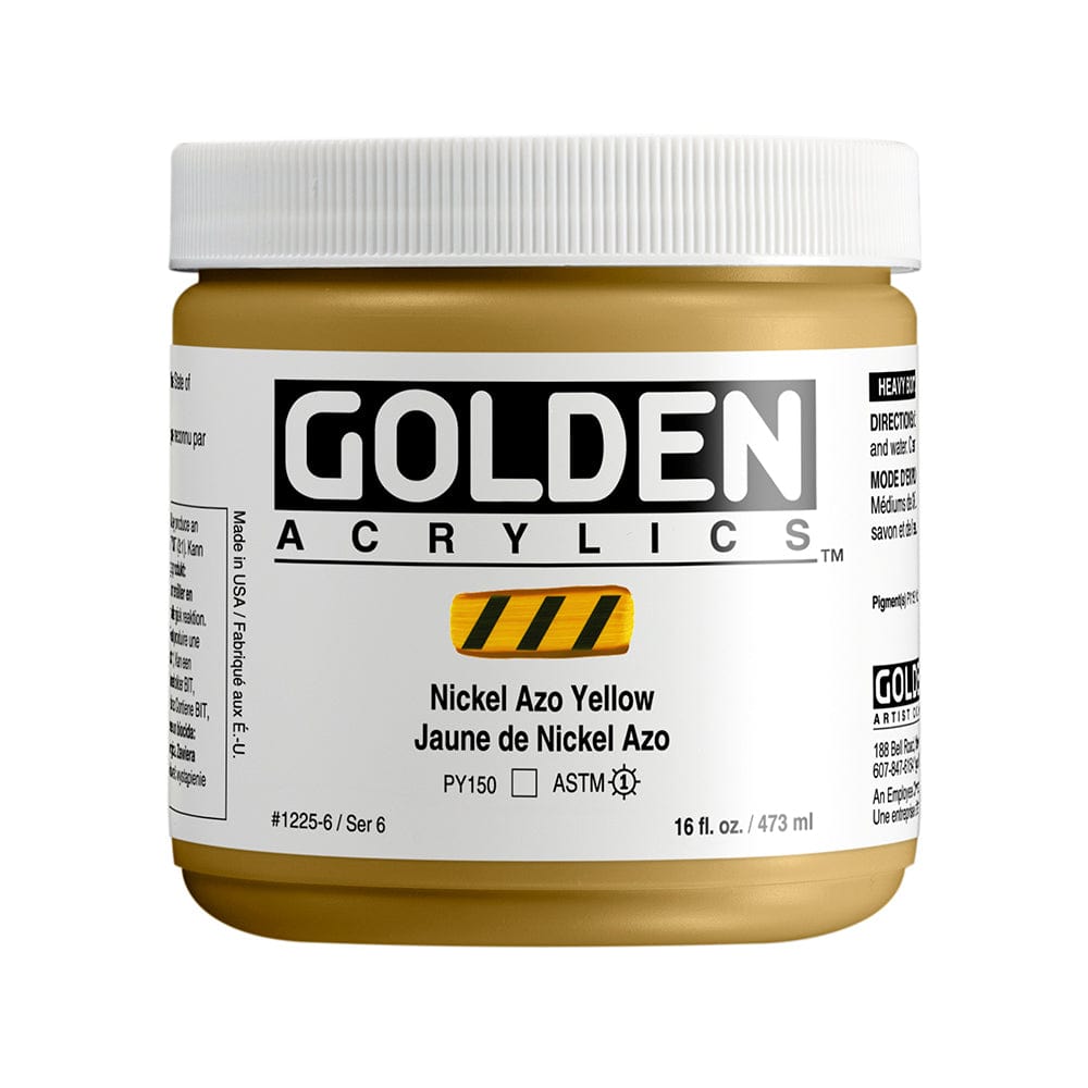 Golden Heavy Body 473ml Nickel Azo Yellow