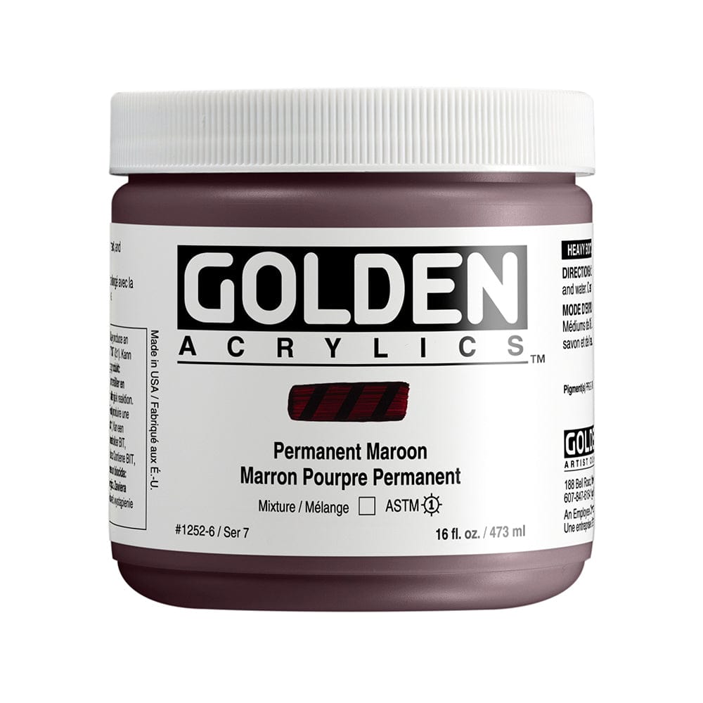 Golden Heavy Body 473ml Permanent Maroon