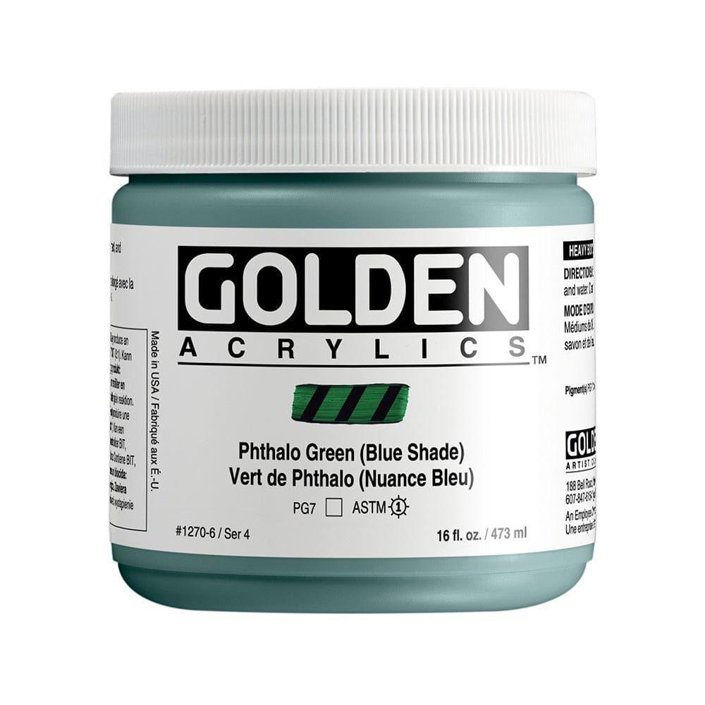 Golden Heavy Body 473ml Phthalo Green (Blue Shade)