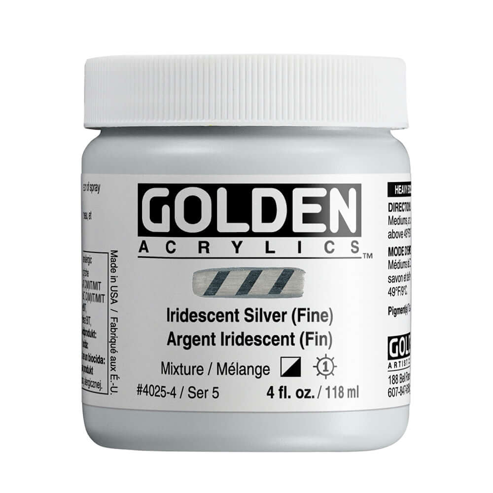 Golden Heavy Body Irisdescent Silver (Fine)