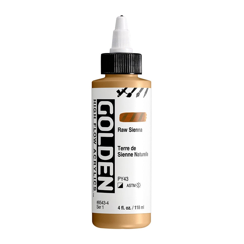 Golden High Flow 118ml Raw Sienna