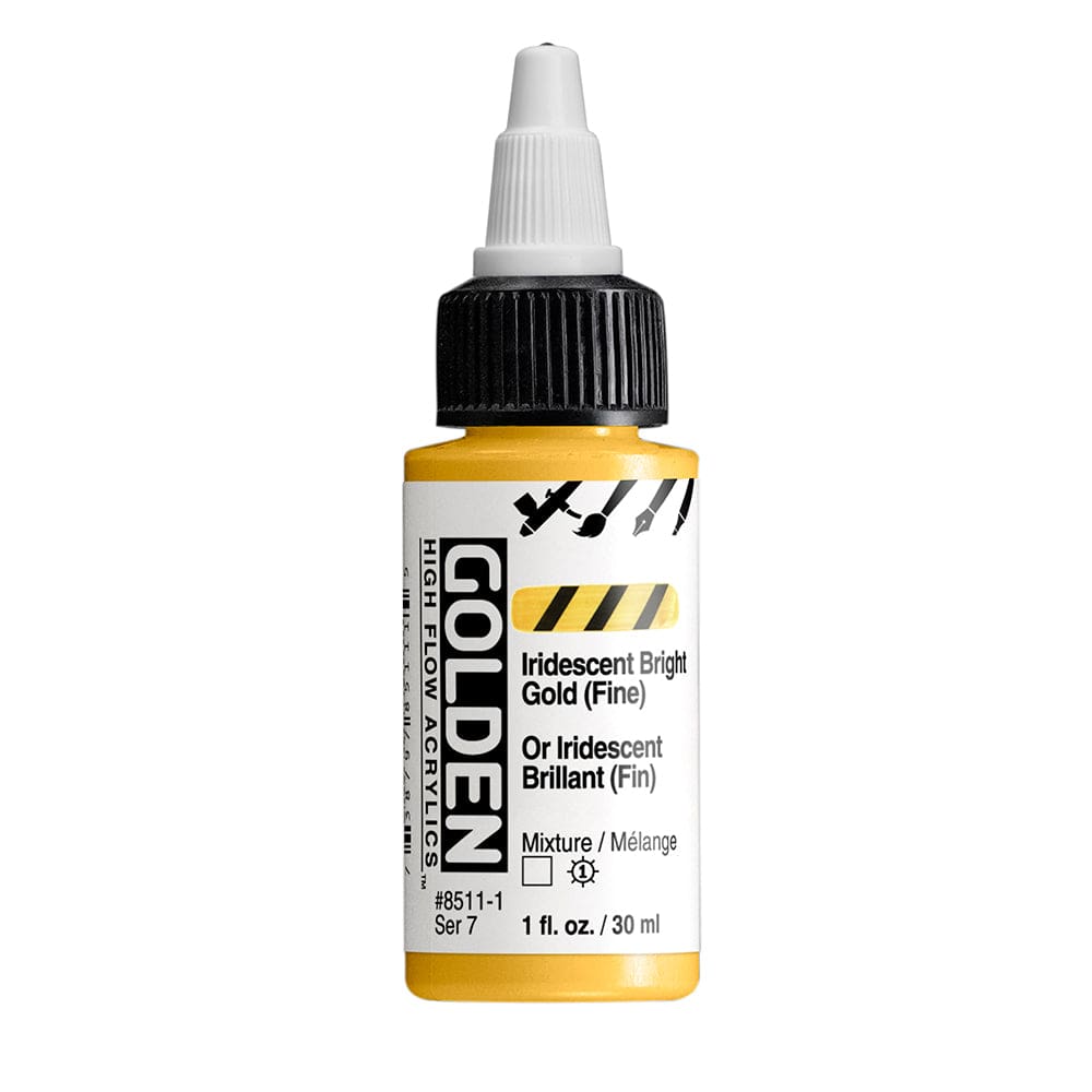 Golden High Flow 30ml Iridescent Bright Gold (Fine)