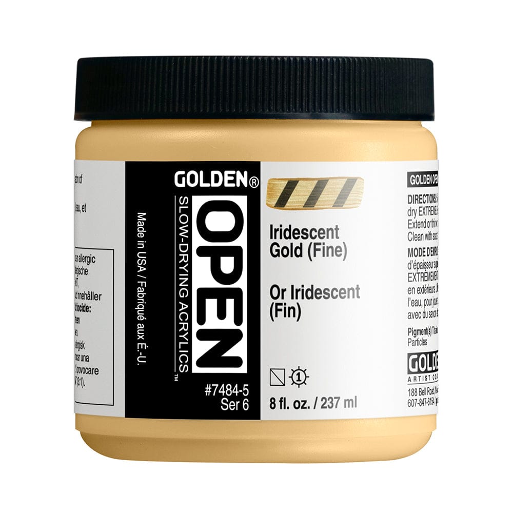 Golden Open 236 ml Iridescent Gold (Fine)