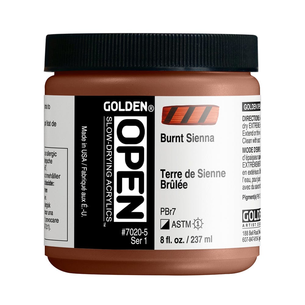 Golden Open 236ml Burnt Sienna