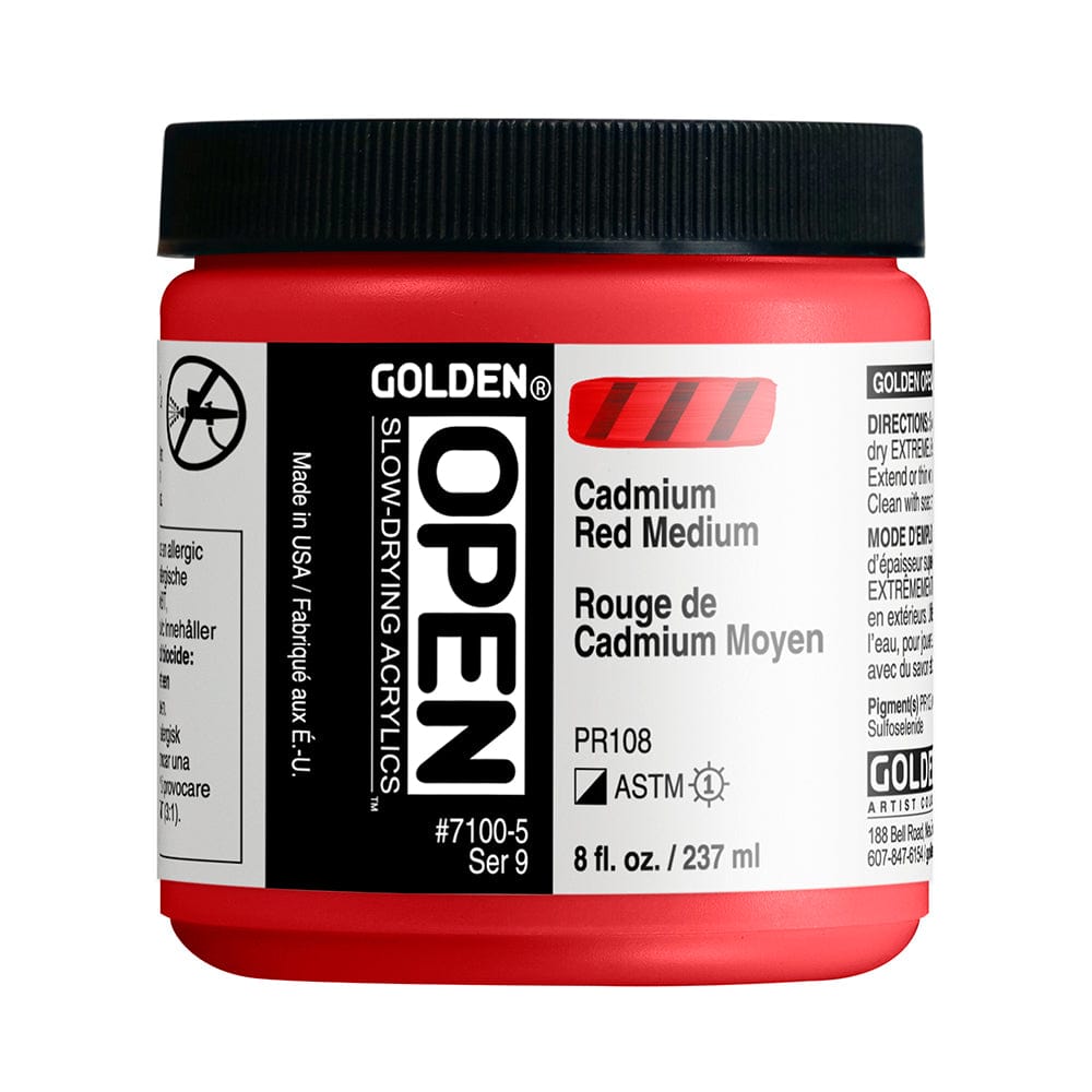 Golden Open 236ml Cadmium Red Medium