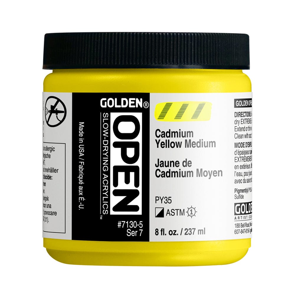 Golden Open 236ml Cadmium Yellow Medium