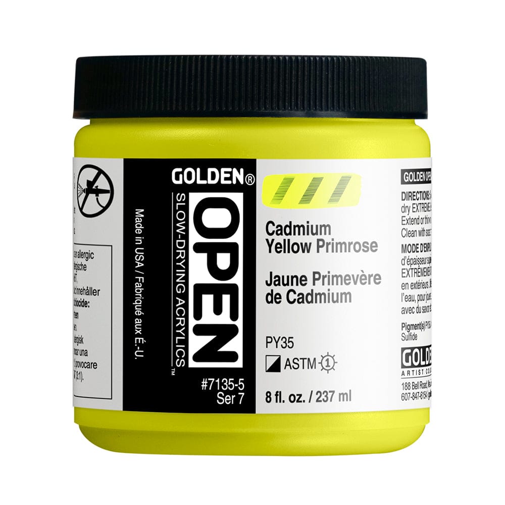 Golden Open 236ml Cadmium Yellow Primrose