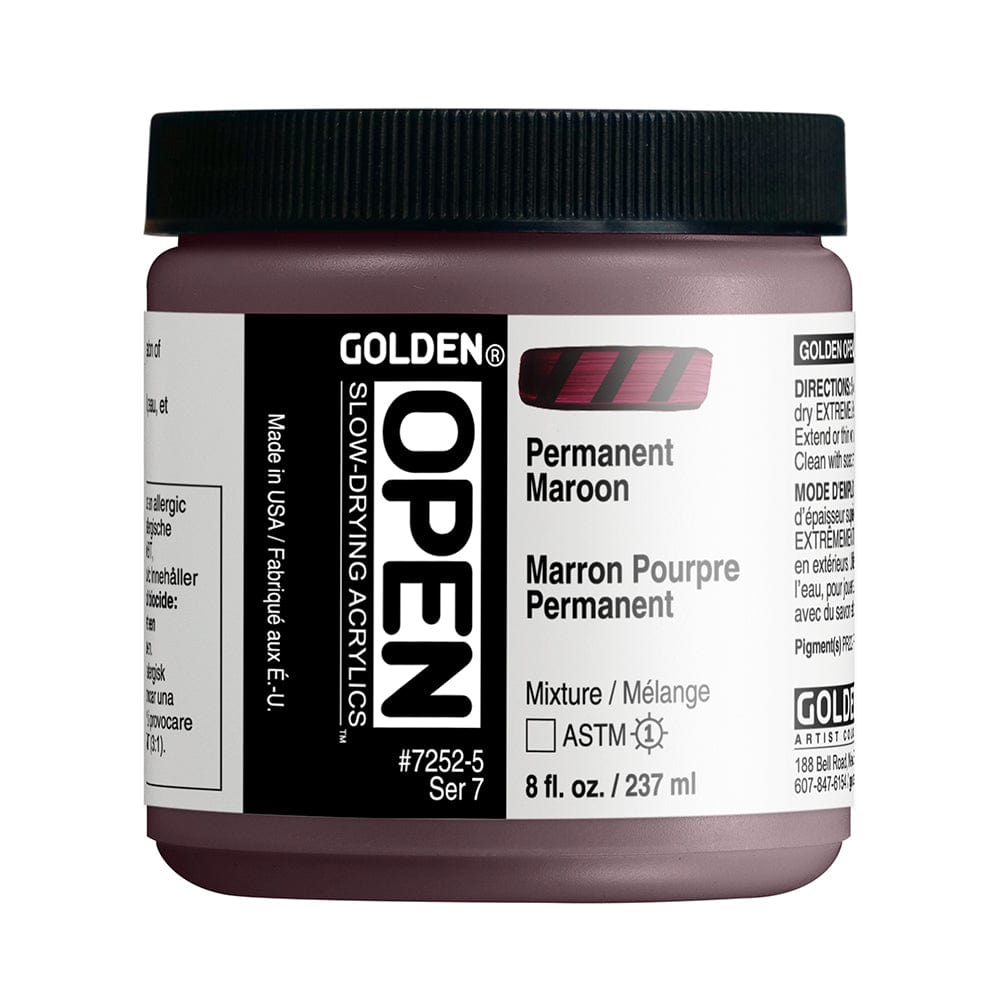 Golden Open 236ml Permanent Maroon