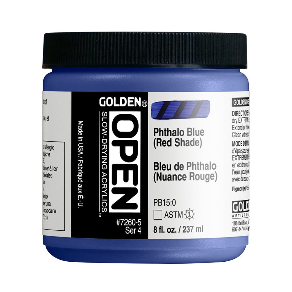 Golden Open 236ml Phthalo Blue (Red Shade)