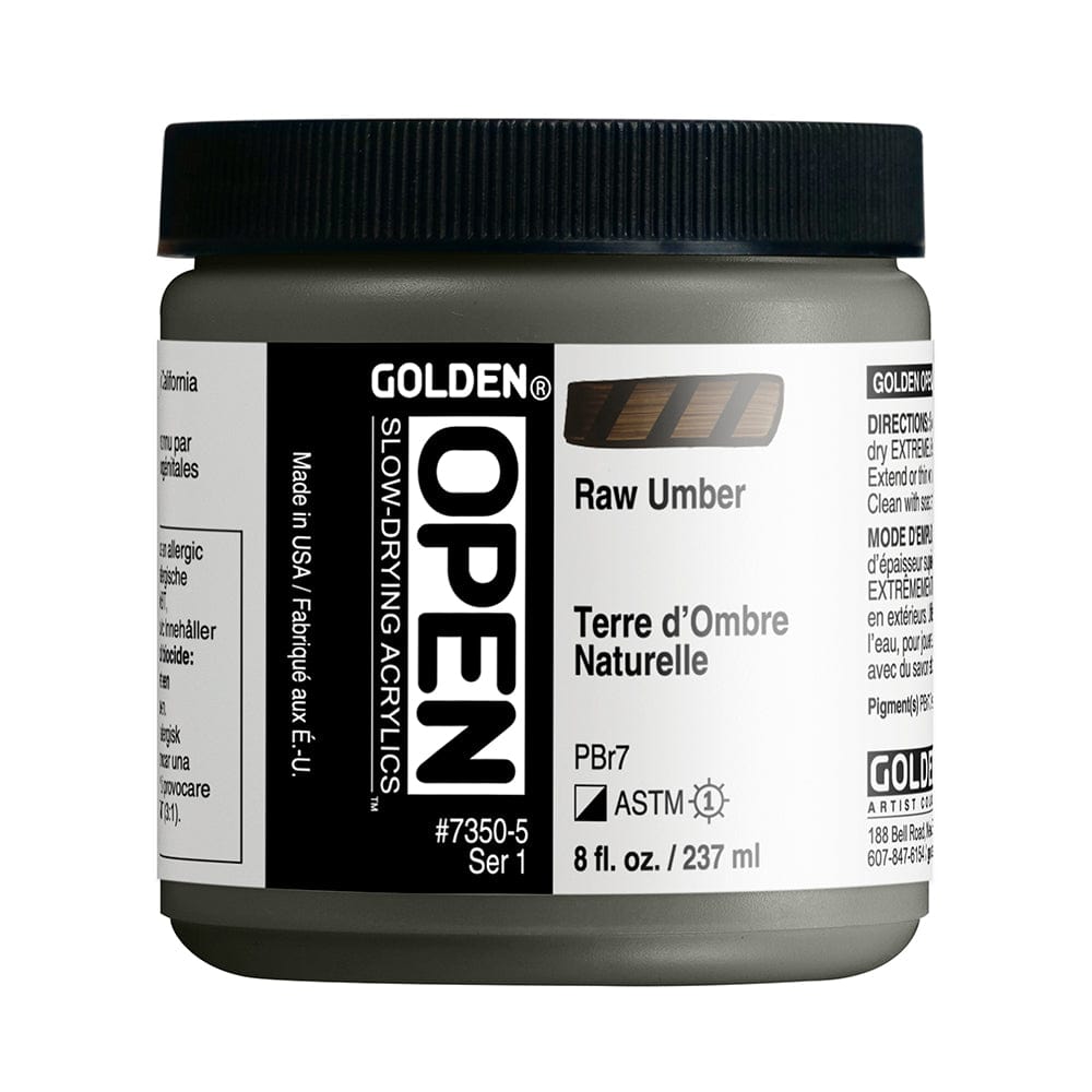 Golden Open 236ml Raw Umber