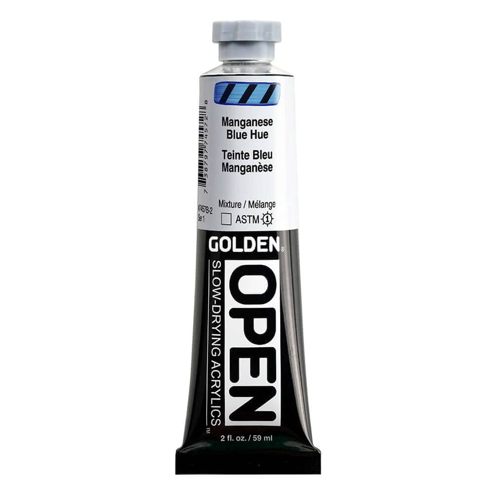 Golden Open Manganese Blue Hue