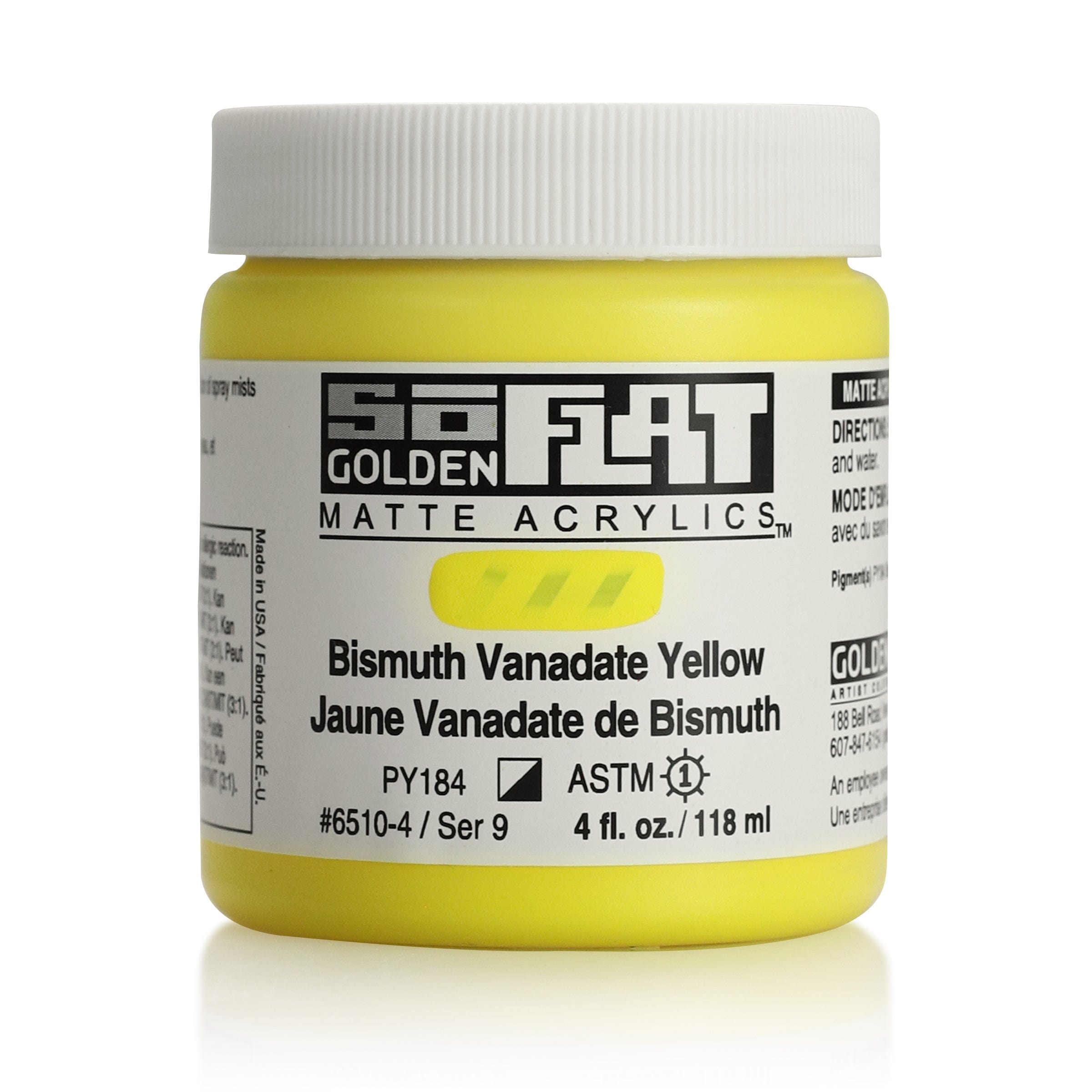 Golden SoFlat 118 ml Bismuth Vanadate Yellow