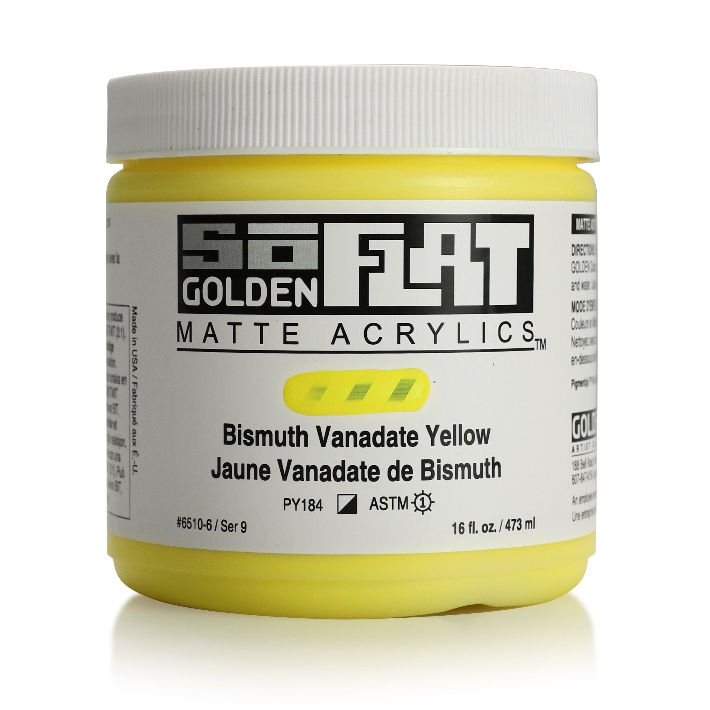 Golden SoFlat 473 ml Bismuth Vanadate Yellow