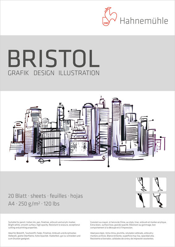 Hahnemühle Bristol Tegneblok