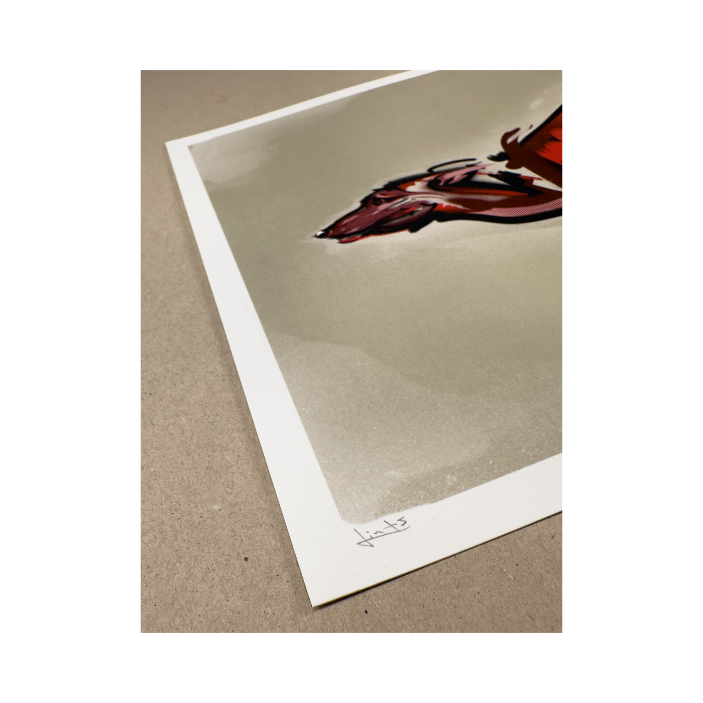 Animal abstract - Greyhound