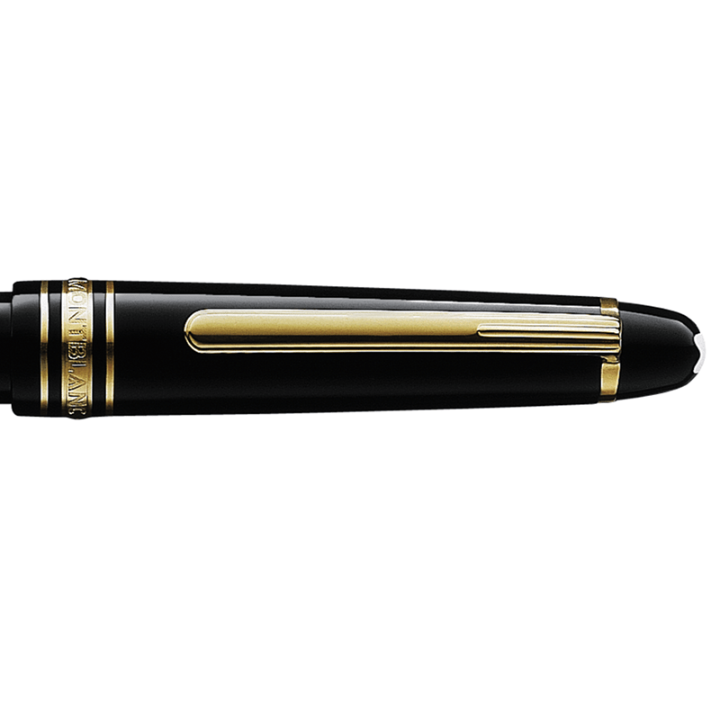 Mont Blanc Kuglepen Mont Blanc Meisterstück Classique Gold fyldepen M