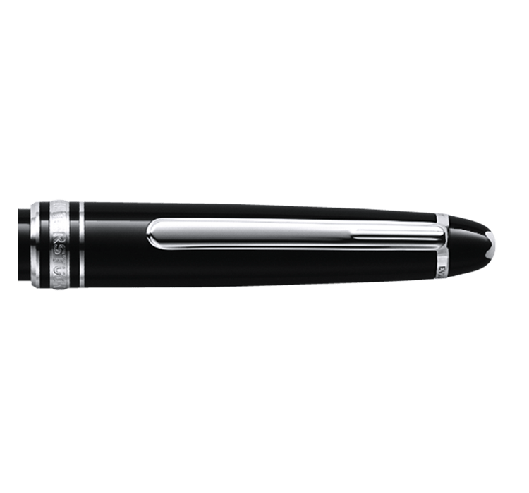 Mont Blanc Kuglepen Mont Blanc Meisterstück Classique Platin rollerball