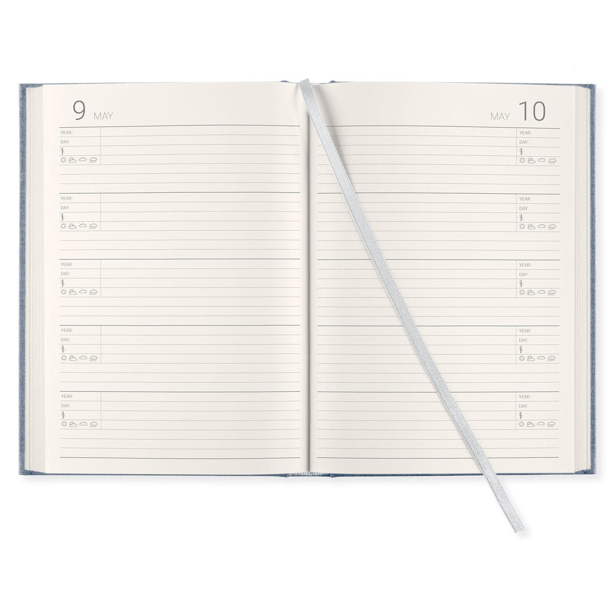 PaperStyle PS FIVE YEAR DIARY A5 Transparent Black