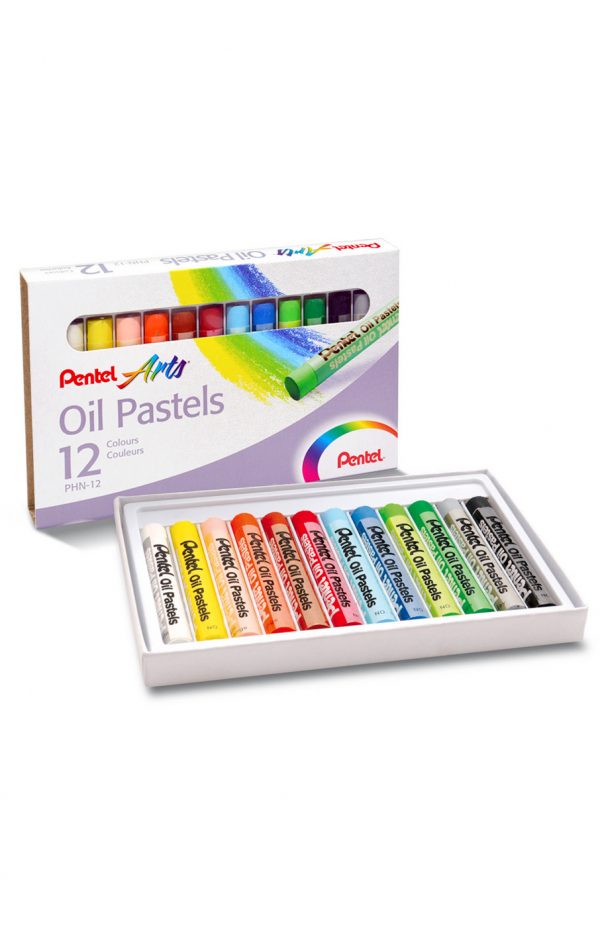 PENTEL Oliekridt Sæt 12 stk. 12 stk.