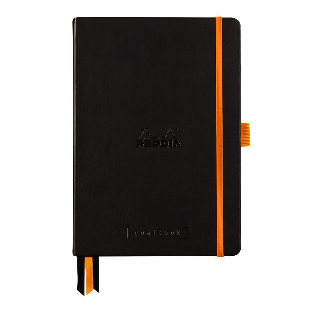 Rhodia Notesbog Rhodiarama hardcover Goalbook BLACK A5 - Ivory