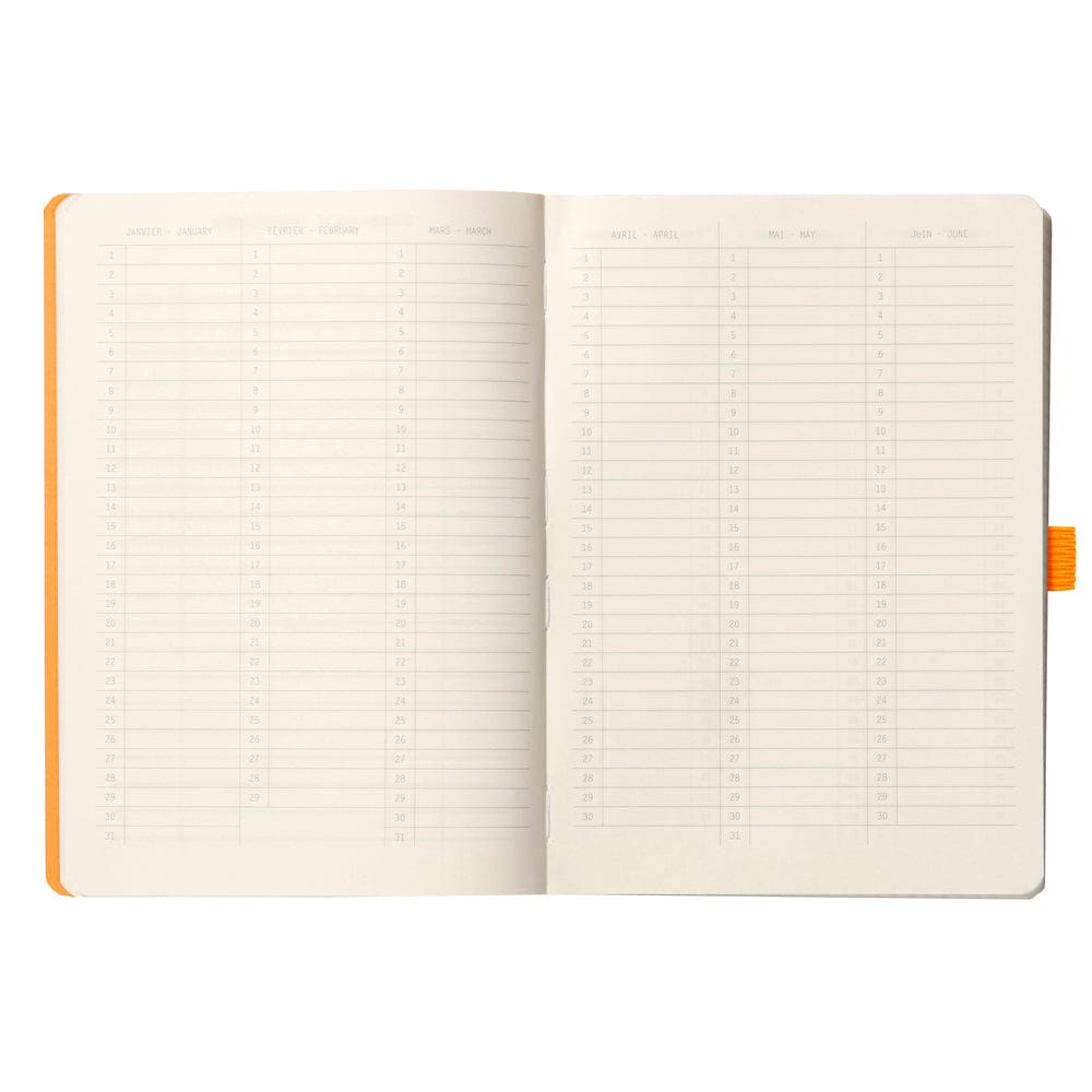 Rhodia Notesbog Rhodiarama softcover Goalbook DAFFODIL A5 - Dott grid