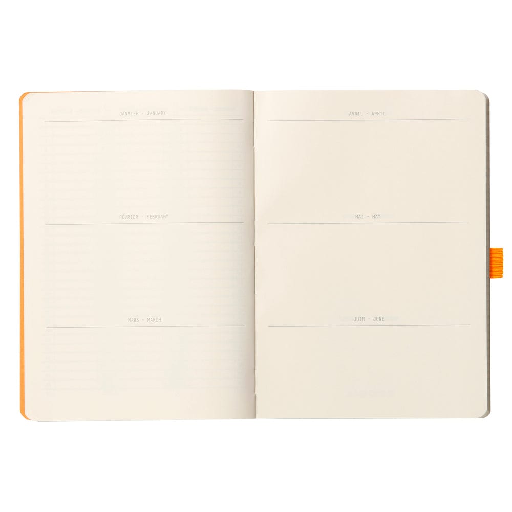 Rhodia Notesbog Rhodiarama softcover Goalbook DAFFODIL A5 - Dott grid