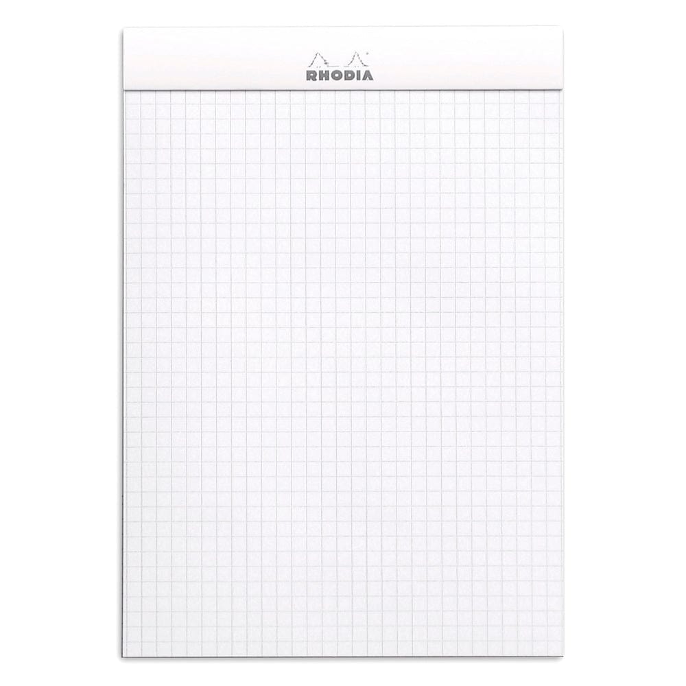 Rhodia Rhodia WHITE head stapled pad N°16 - Linjeret