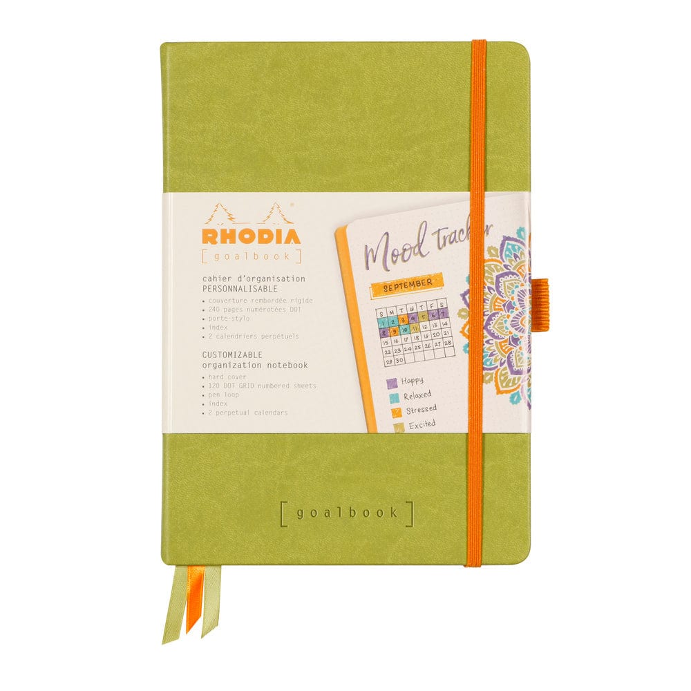 Rhodia Rhodiarama hardcover Goalbook ANISE A5 - Ivory