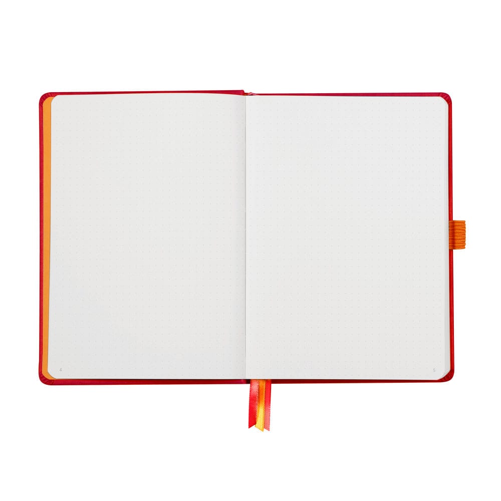 Rhodia Rhodiarama hardcover Goalbook POPPY A5 - White