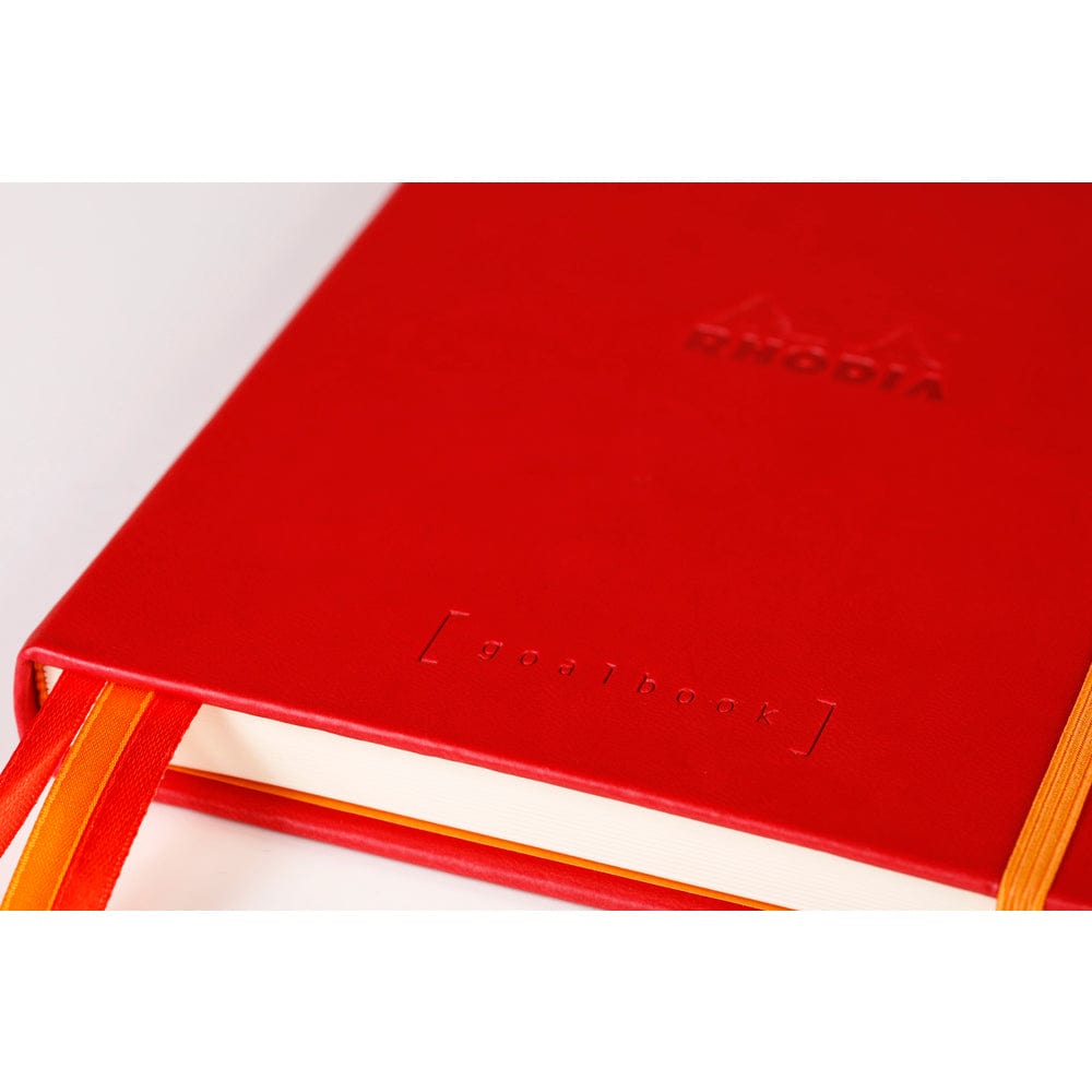 Rhodia Rhodiarama hardcover Goalbook POPPY A5 - White