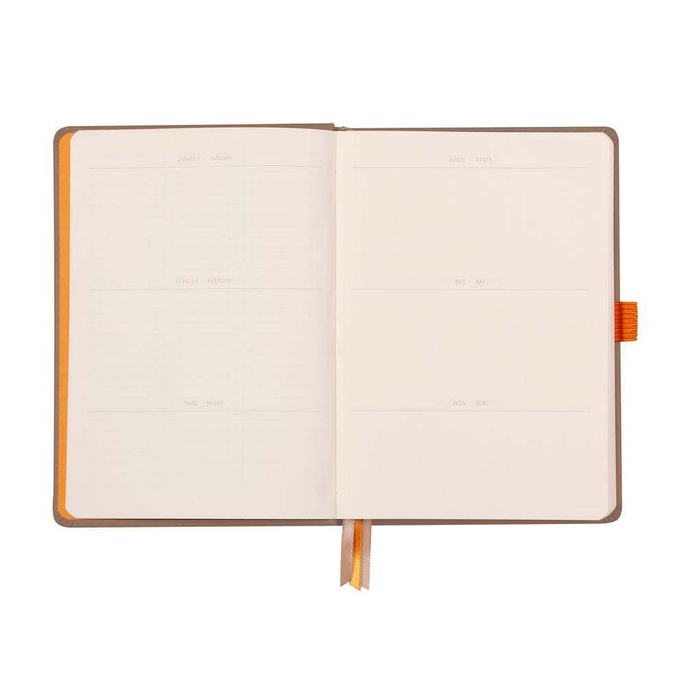 Rhodia Rhodiarama hardcover Goalbook TAUPE A5 1