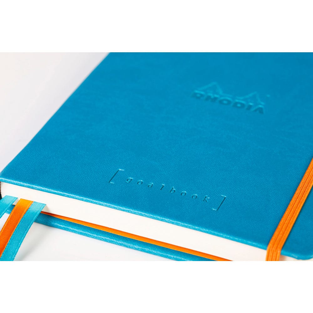 Rhodia Rhodiarama hardcover Goalbook TURQUOISE A5 - Ivory