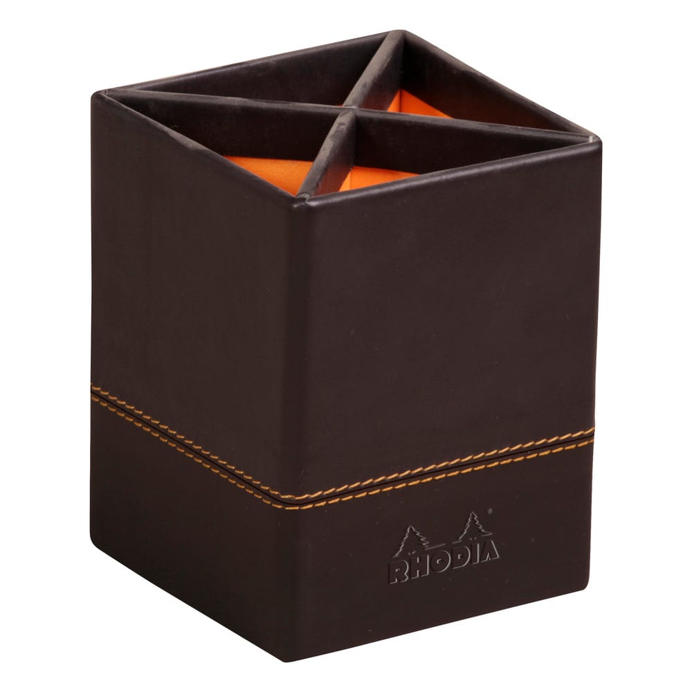 Rhodia Rhodiarama pencil holder BLACK 8x8x11cm