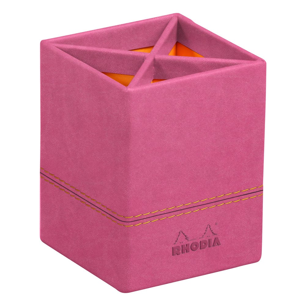 Rhodia Rhodiarama pencil holder FUCHSIA 8x8x11cm