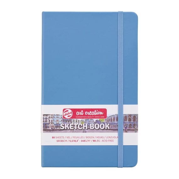 Royal Talens Sketch Book Talens Book L.BLUE 13X21 140G#